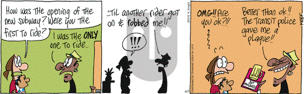 The Knight Life on Saturday April 7, 2012 Comic Strip