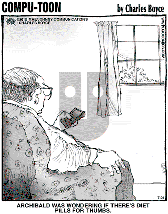 Compu-toon on Wednesday July 21, 2010 Comic Strip