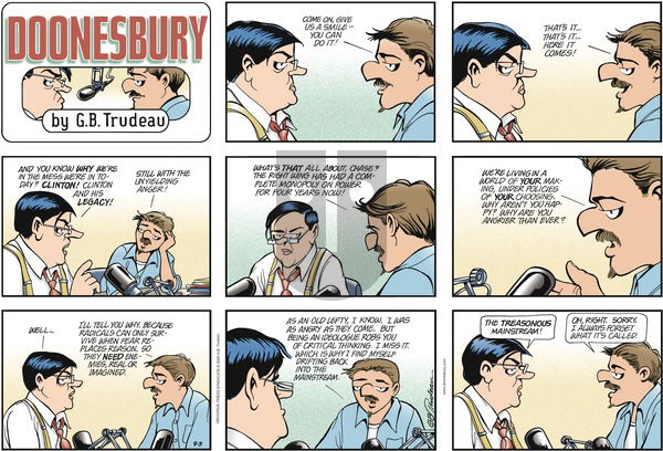 Doonesbury on Sunday September 3, 2006 Comic Strip