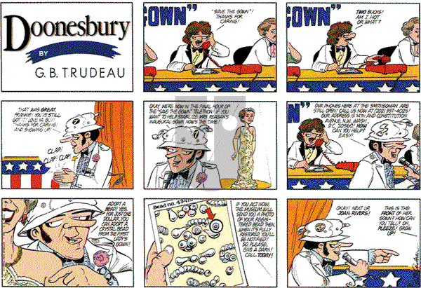 Doonesbury on Sunday July 6, 1986 Comic Strip