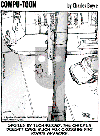 Compu-toon on Wednesday August 1, 2007 Comic Strip