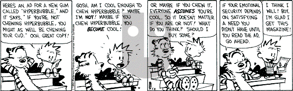 Calvin and Hobbes - Friday May 8, 1992 Comic Strip