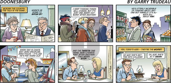 Doonesbury on Sunday February 19, 2017 Comic Strip