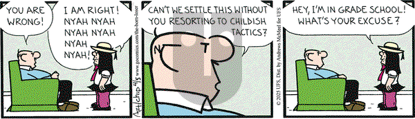 The Born Loser on Saturday April 5, 2025 Comic Strip