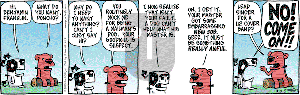 Pooch Cafe on Tuesday March 3, 2015 Comic Strip