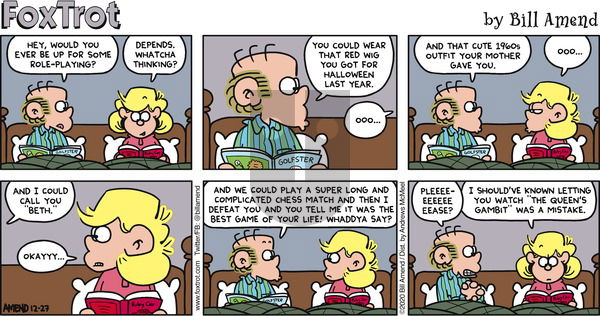 FoxTrot on Sunday December 27, 2020 Comic Strip