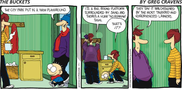 The Buckets on Sunday March 31, 2019 Comic Strip
