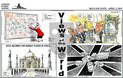 Views of the World on Tuesday April 2, 2019 Comic Strip