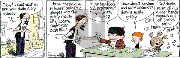 Cul de Sac on Monday August 22, 2016 Comic Strip