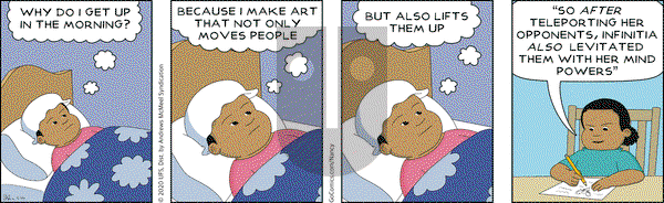 Nancy on Thursday December 3, 2020 Comic Strip