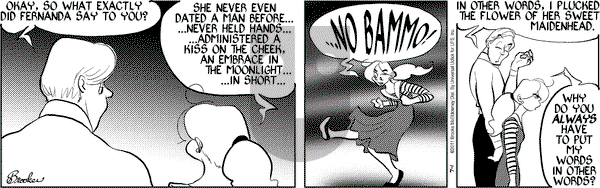 9 Chickweed Lane on Friday July 1, 2011 Comic Strip