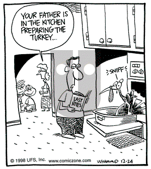 Reality Check on Thursday December 24, 1998 Comic Strip