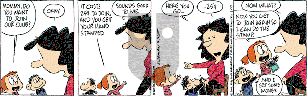 Baby Blues on Monday March 22, 2004 Comic Strip