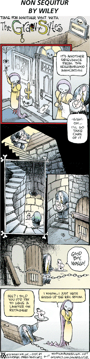 Non Sequitur on Sunday June 17, 2007 Comic Strip