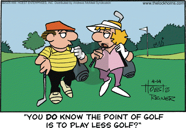 The Lockhorns on Monday April 14, 2025 Comic Strip