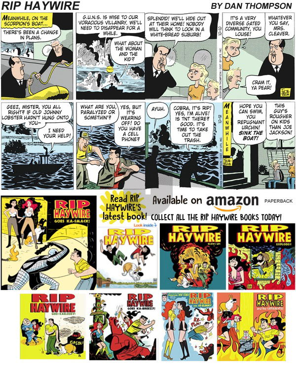 Rip Haywire on Sunday January 20, 2019 Comic Strip