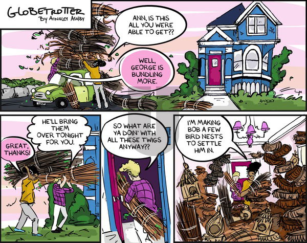 Globetrotter on Sunday February 16, 2025 Comic Strip