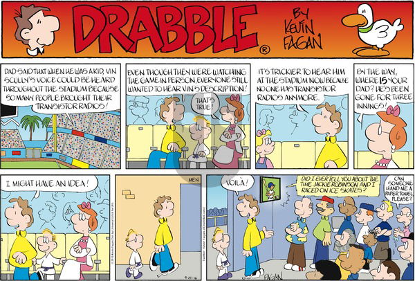 Drabble on Sunday September 25, 2016 Comic Strip