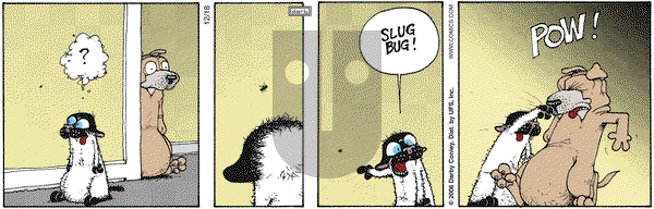 Get Fuzzy on Monday December 18, 2006 Comic Strip