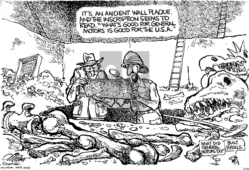 Pat Oliphant on Wednesday July 16, 2008 Comic Strip