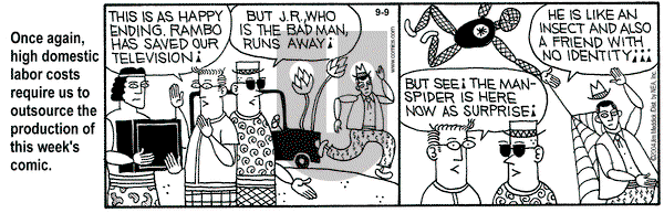 Monty on Monday January 3, 2005 Comic Strip