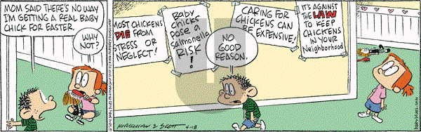 Baby Blues on Friday April 18, 2014 Comic Strip