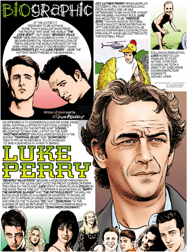 Biographic on Sunday September 16, 2007 Comic Strip