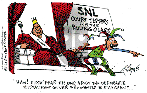 Henry Payne on Tuesday December 8, 2020 Comic Strip