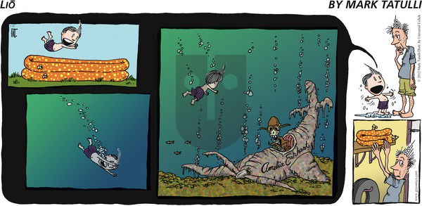 Lio on Sunday July 22, 2012 Comic Strip