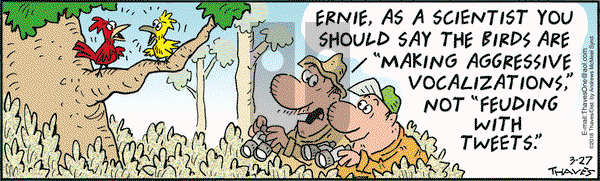 Frank and Ernest on Tuesday March 27, 2018 Comic Strip