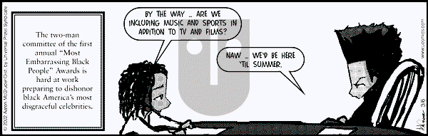 The Boondocks on Wednesday October 7, 2009 Comic Strip