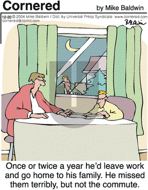 Cornered on Friday January 14, 2005 Comic Strip