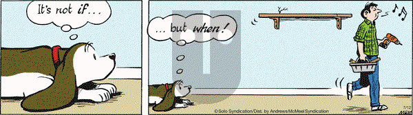 Fred Basset on Wednesday July 12, 2017 Comic Strip