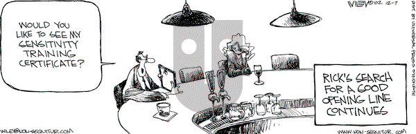 Non Sequitur on Saturday December 7, 2002 Comic Strip