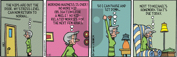 Grand Avenue on Friday January 10, 2014 Comic Strip