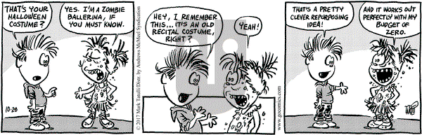 Heart of the City on Saturday October 28, 2017 Comic Strip