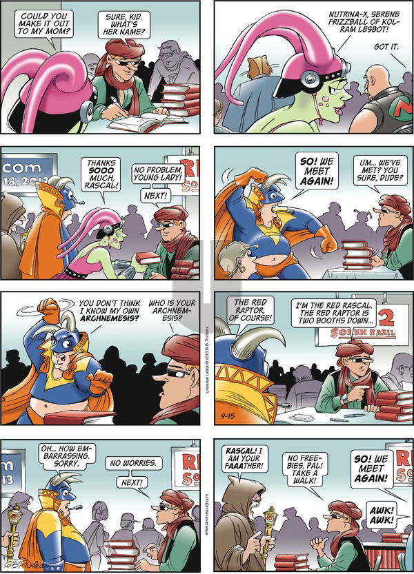 Doonesbury - Sunday September 15, 2013 Comic Strip
