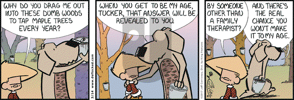 DeFlocked on Tuesday March 14, 2017 Comic Strip