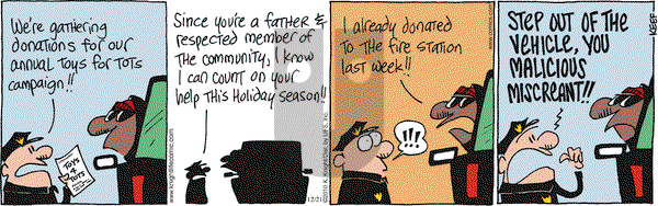 The Knight Life on Tuesday December 21, 2010 Comic Strip