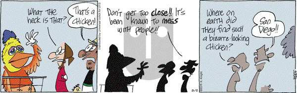 The Knight Life on Tuesday August 2, 2016 Comic Strip