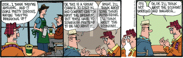 Monty on Wednesday January 20, 2010 Comic Strip