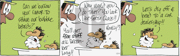 The Knight Life on Friday December 11, 2015 Comic Strip