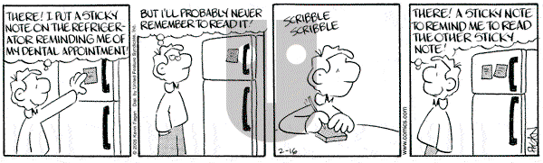 Drabble on Wednesday February 16, 2005 Comic Strip