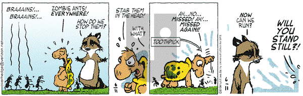 Over the Hedge on Thursday June 11, 2015 Comic Strip