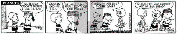 Peanuts on Wednesday June 1, 1955 Comic Strip