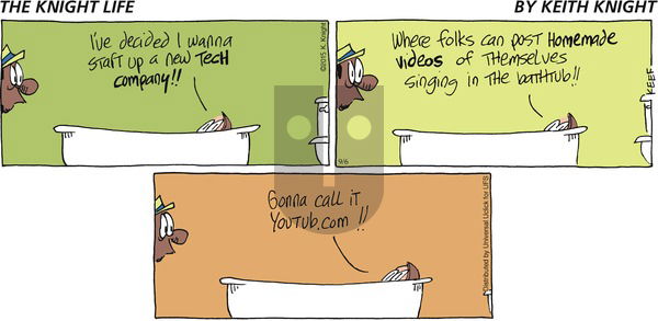 The Knight Life on Sunday September 6, 2015 Comic Strip