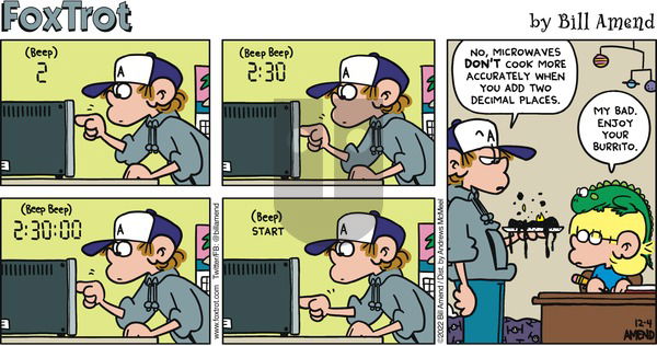 FoxTrot - Sunday December 4, 2022 Comic Strip