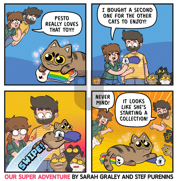 Our Super Adventure on Monday August 19, 2024 Comic Strip