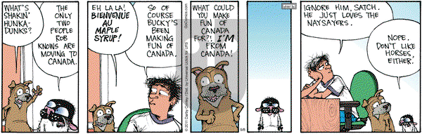 Get Fuzzy on Thursday September 8, 2011 Comic Strip