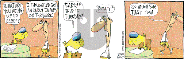 The Duplex on Tuesday November 9, 2010 Comic Strip